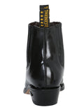 Bota Vaquera de Hombre El General Tobillo en Piel Color Negro 181