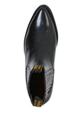 Bota Vaquera de Hombre El General Tobillo en Piel Color Negro 181