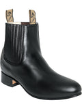 Botín Vaquero de Hombre El General Charro Tobillo Color Negro 232