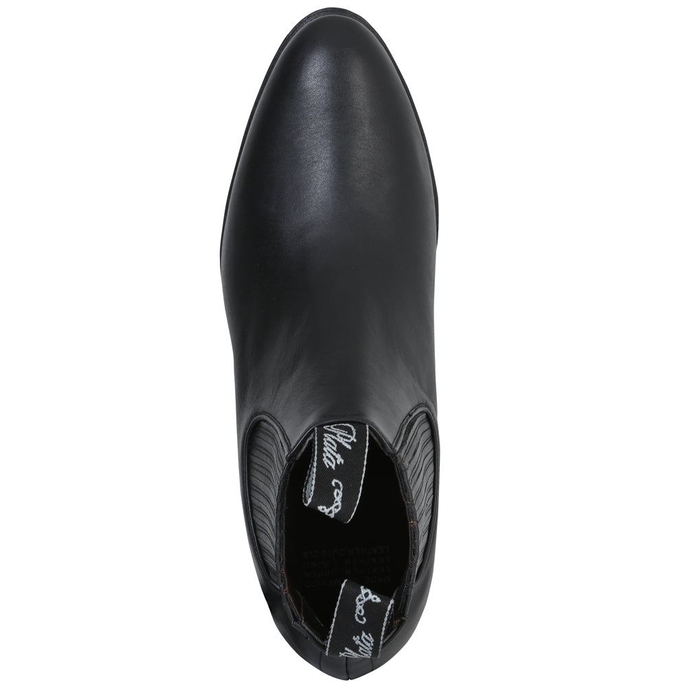 Botín Vaquero de Hombre El General Charro Tobillo Color Negro 232