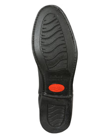 Establo Caballero Bota de Trabajo - Piel Grasso - Negro 311