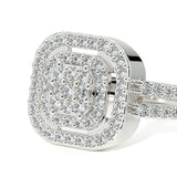Anillo de Plata esterlina 925 con Zirconia para dama