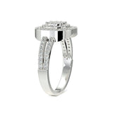 Anillo de Plata esterlina 925 con Zirconia para dama