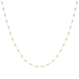 Cadena De Oro Italiano 14k, Estilo Grano De Café