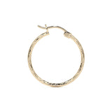 Arete Arracada Diamantada De Oro 14k Estilo Dominó