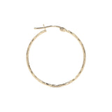 Arete Arracada Diamantada De Oro 14k Estilo Dominó