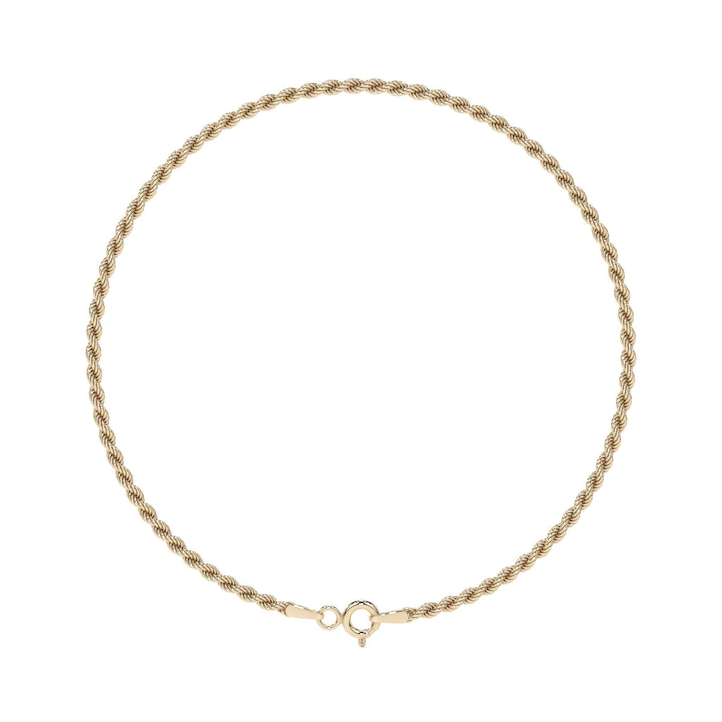 Pulsera de Oro de 14K para Mujer Estilo Torsal | Joyería Fina Italiana