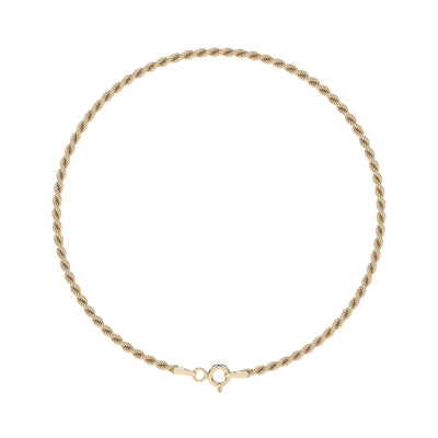 Pulsera de Oro 10K Estilo Torsal Italiano para Hombre y Mujer | Brazalete Unisex Elegante