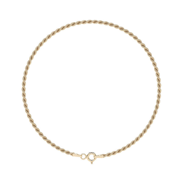 Pulsera de Oro 10K Estilo Torsal Italiano para Hombre y Mujer | Brazalete Unisex Elegante