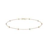 Pulsera Viviana de Oro 10K para Mujer | Brazalete Elegante y Delicado | Regalo Ideal para Dama