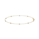 Pulsera Viviana de Oro 10K para Mujer | Brazalete Elegante y Delicado | Regalo Ideal para Dama