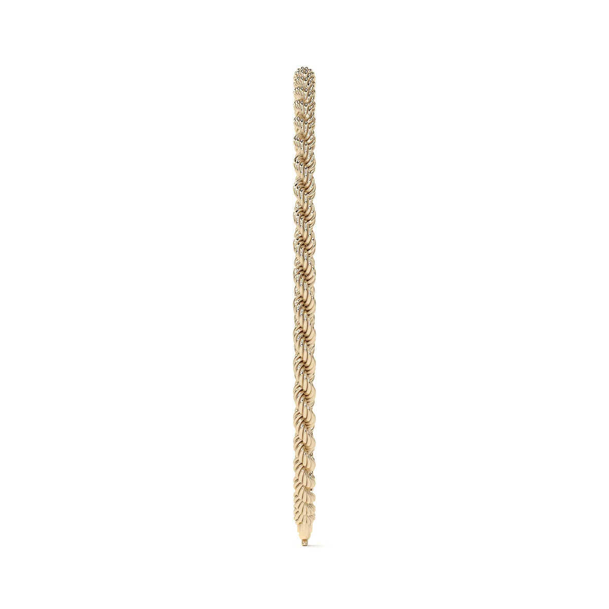 Pulsera de Oro 10K Estilo Torsal Italiano | Brazalete Elegante de Joyería Fina