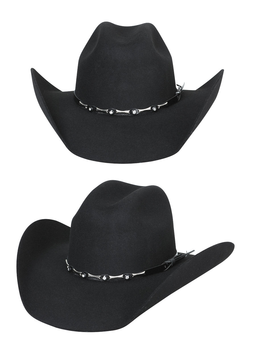 Sombrero Vaquero de Hombre El General Color Negro 23075