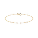 Esclava de Oro 10K Estilo Fígaro Serpentina Italiano | Pulsera Delicada de Joyería Fina
