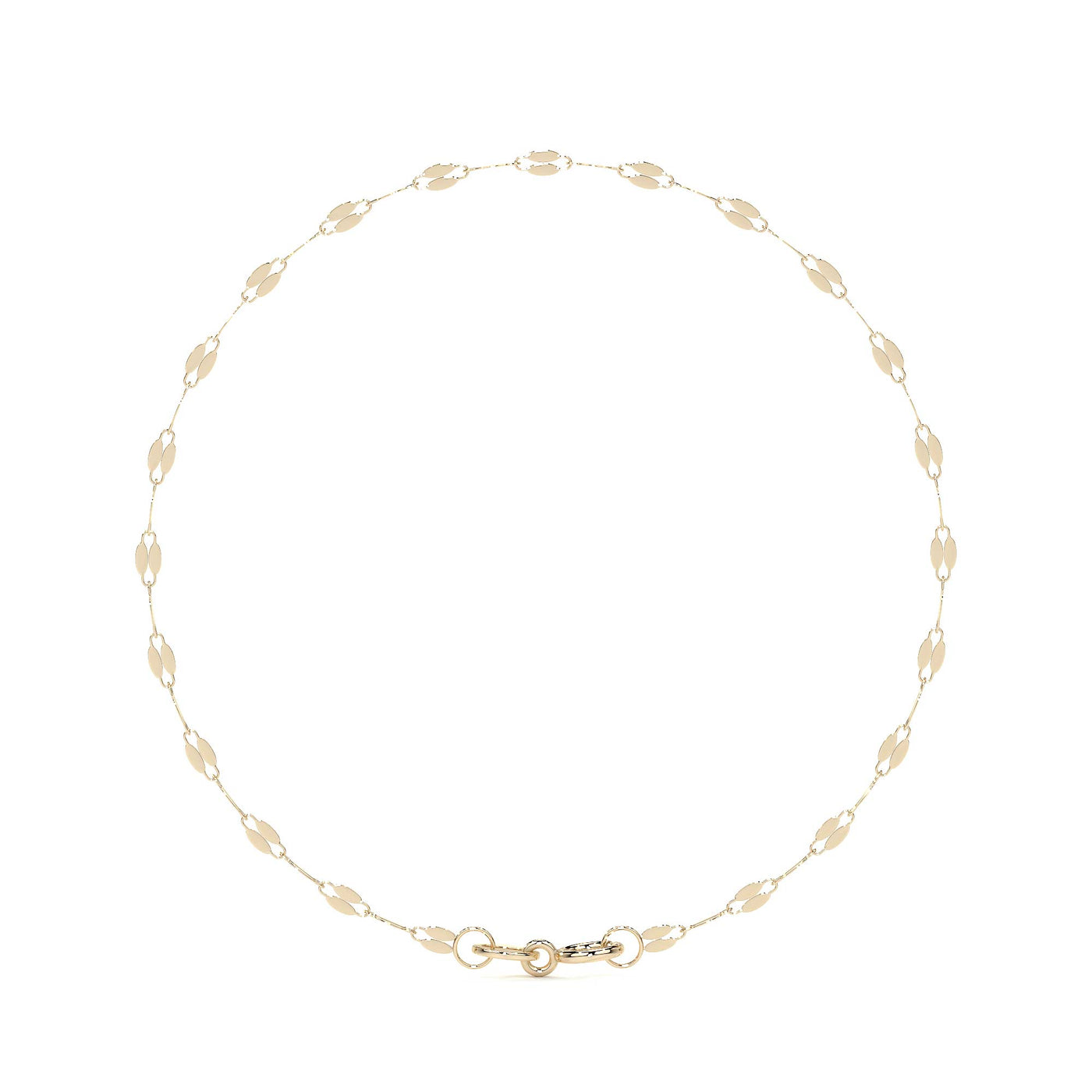 Esclava de Oro 10K Estilo Fígaro Serpentina Italiano | Pulsera Delicada de Joyería Fina