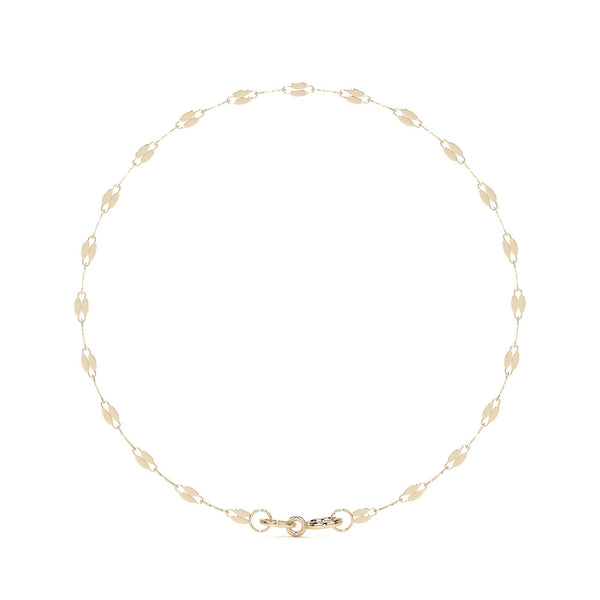 Esclava de Oro 10K Estilo Fígaro Serpentina Italiano | Pulsera Delicada de Joyería Fina