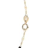 Esclava de Oro 10K Estilo Fígaro Serpentina Italiano | Pulsera Delicada de Joyería Fina