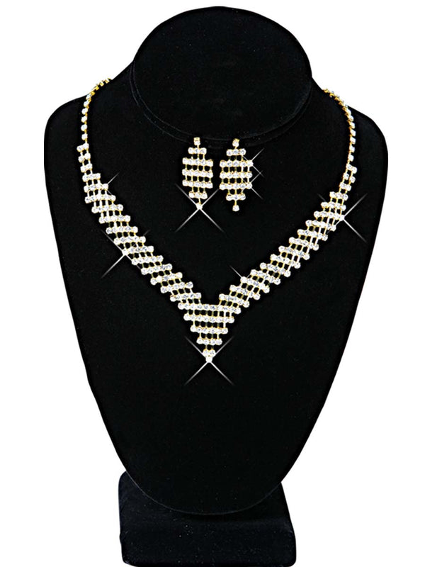 SET-JOYERIA  JULIANA S N10398 FANTASIA GRIS PLATA 32240