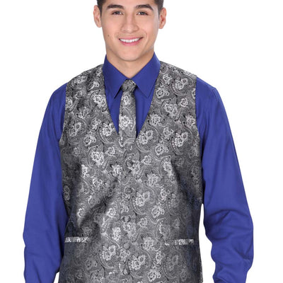 Vestido de Hombre El General SS15-JS1 en 100% Poliéster Color Plata 34138