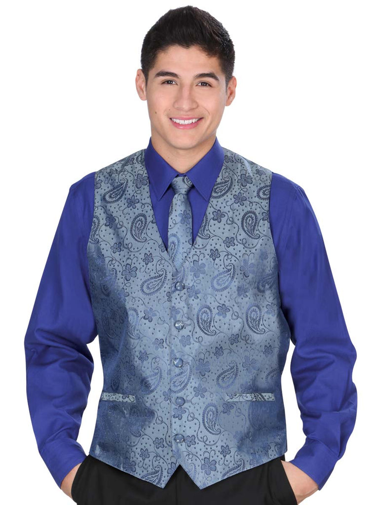 Chaleco de Hombre El General SS15-JS2 en 100% Poliéster Color Azul 34139