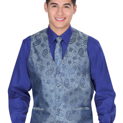 Chaleco de Hombre El General SS15-JS2 en 100% Poliéster Color Azul 34139
