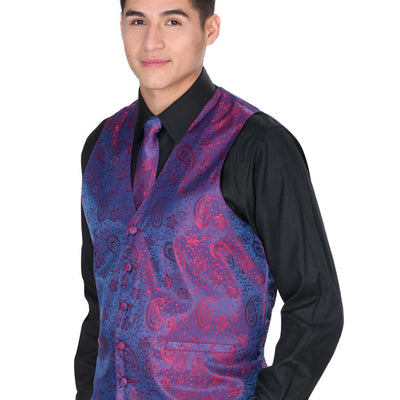 Chaleco de Hombre El General SS15-JS2 en 100% Poliéster Color Rojo 34140