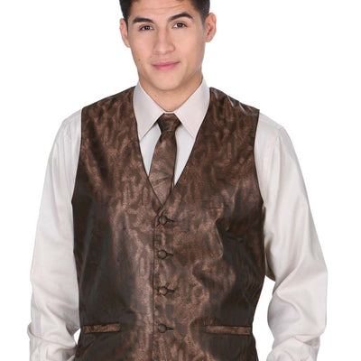 Chaleco de Hombre El General SS15-JS4 en 100% Poliéster Color Café 34142