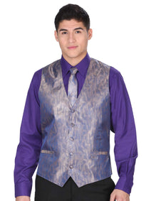 CHALECO DRESS EL GENERAL SS15-JS4 100% POLYESTER BLUE 34143