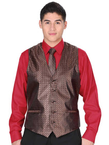 CHALECO DRESS EL GENERAL SS15-JS3 100% POLYESTER BROWN 34147