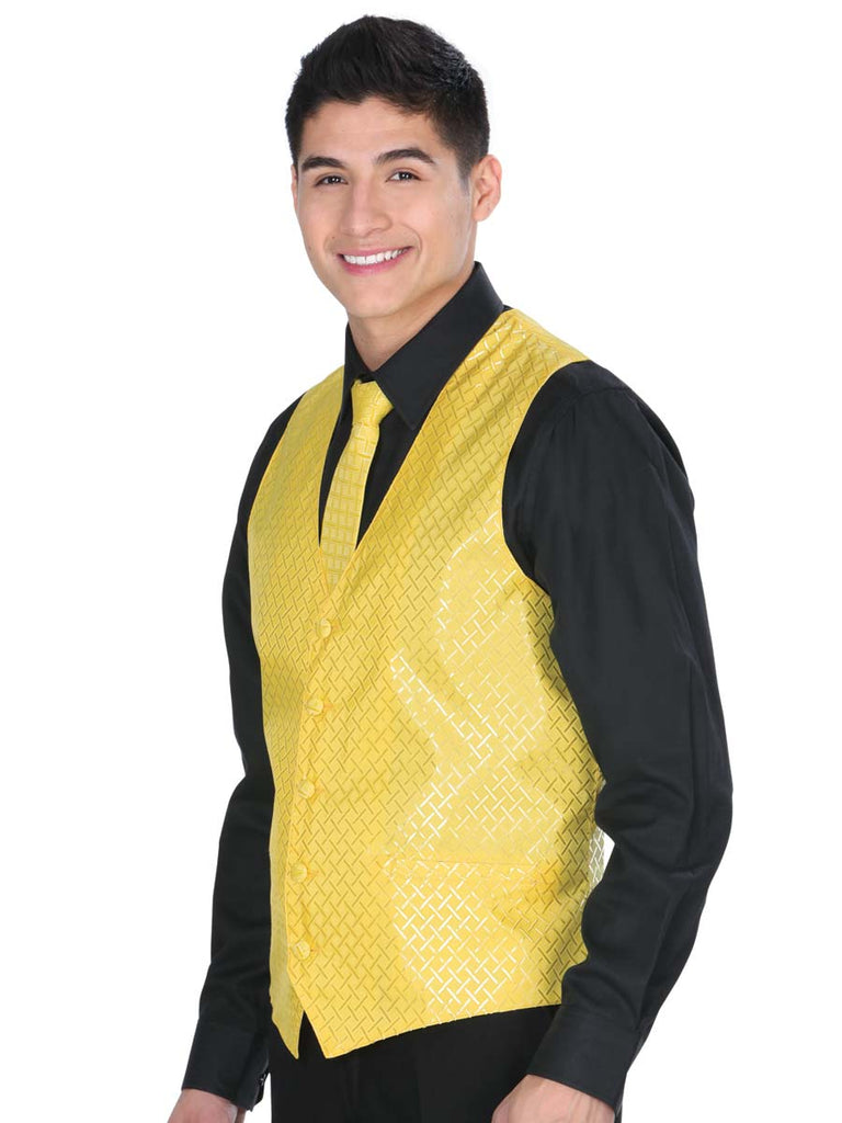 Chaleco de Hombre El General SS15-JS7 en 100% Poliéster Color Amarillo 34155