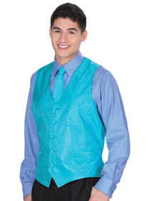 VESTIDO CHALECO EL GENERAL SS15-JS7 100% POLIESTER AZUL CLARO 34158