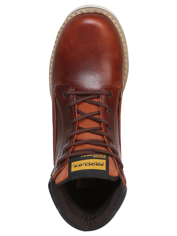 Procliff Protection Pull Up Bota de Trabajo - Vino 35201