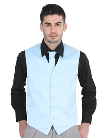 CHALECO  EL GENERAL ELVESTTIESET 100% POLYESTER BLUE 40311