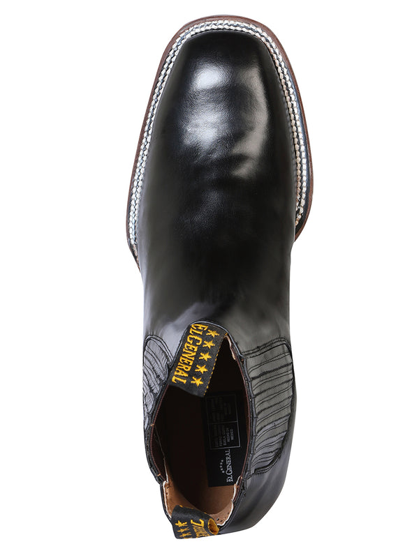 el General Botas Campero - Piel Privo Negro 41497