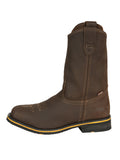 Botín Vaquero de Hombre El General Rodeo Trabajo en Piel Crazy Color Tan 41544