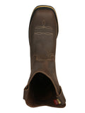 Botín Vaquero de Hombre El General Rodeo Trabajo en Piel Crazy Color Tan 41544