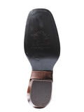 Bota Vaquera Rodeo Mujer El General Piel Westing Bovino Tan - Modelo 41783