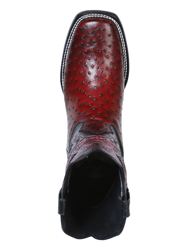 Bota Vaquera de Hombre El General Rodeo en Piel Color Negro 41901