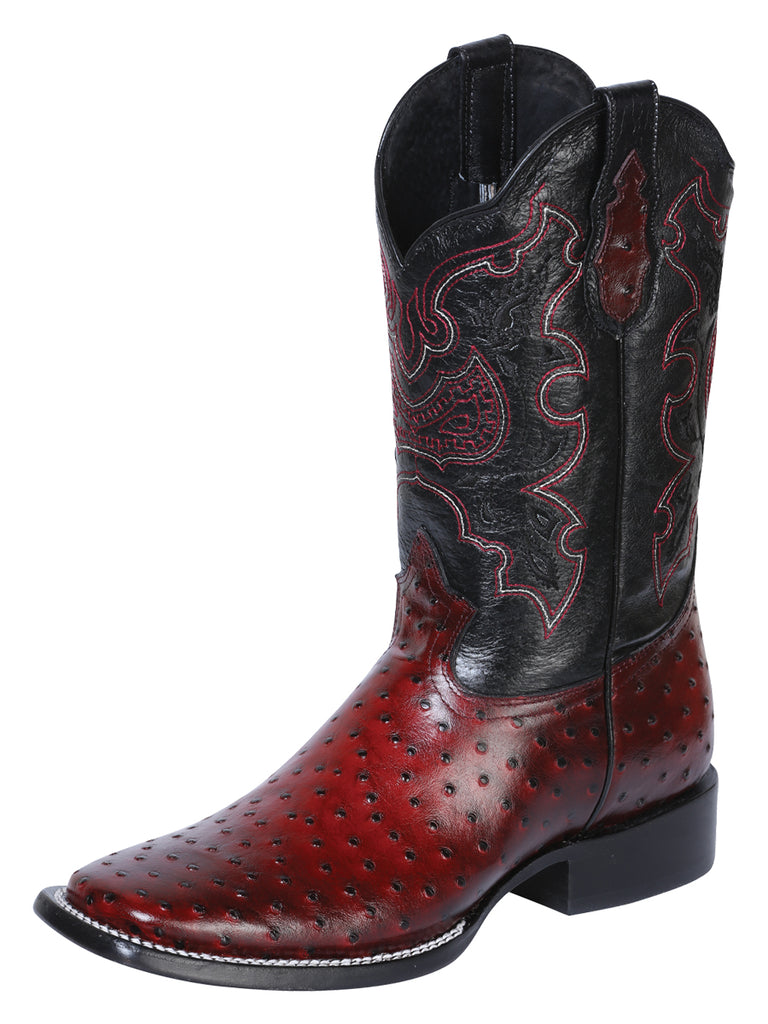 Bota Vaquera de Hombre El General Rodeo en Piel Color Negro 41901