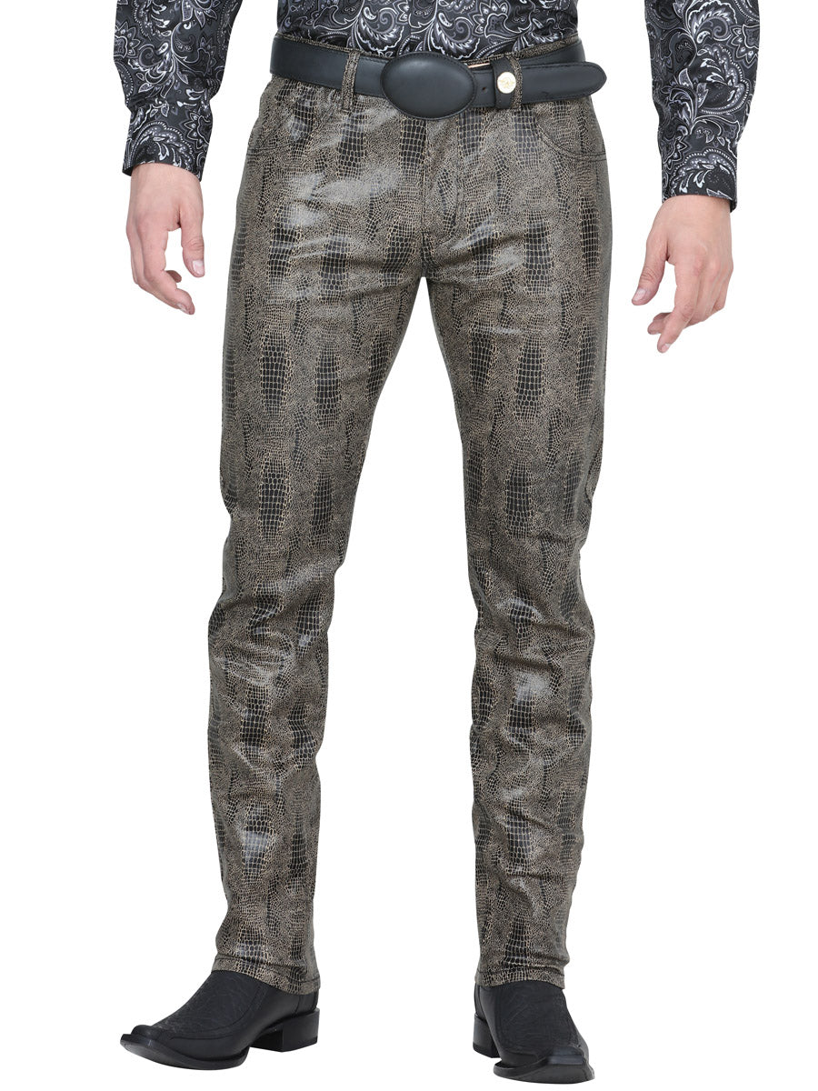 Pantalón de Mezclilla de Hombre El Señor de los Cielos en 97% Algodón 3% Spandex 42109