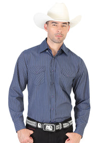 Camisa Vaquera Manga Larga El General 2019-52 55% Algodón 45%Polyester Café 42324