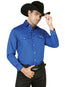 Camisa Vaquera Manga Larga El General 2019-106 55% Algodón 45%Polyester Azul Cobalto 42522