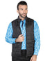 CHALECO CASUAL EL GENERAL 2019-211 100% POLIESTER NEGRO/GRIS 42555