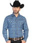 Camisa Vaquera Manga Larga El General 019-127 55% Algodón 45%Poliéster Azul/Negro 42568