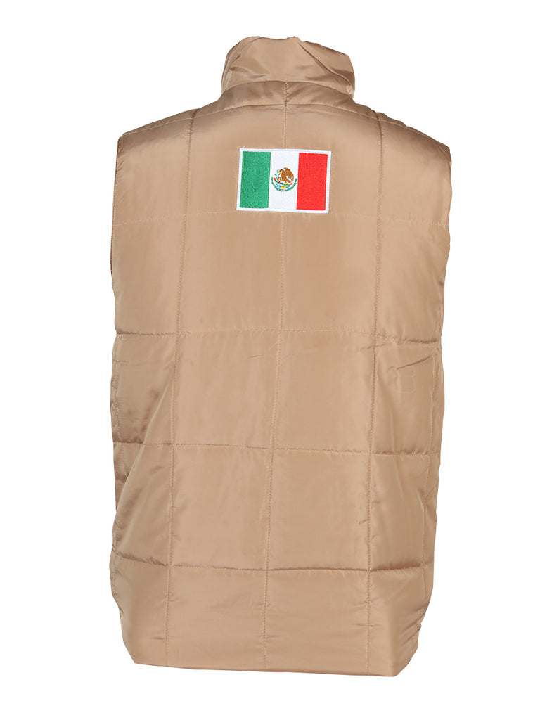 Chaleco de Hombre El General 2019-212 Casual en 100% Poliéster Color Khaki 42613