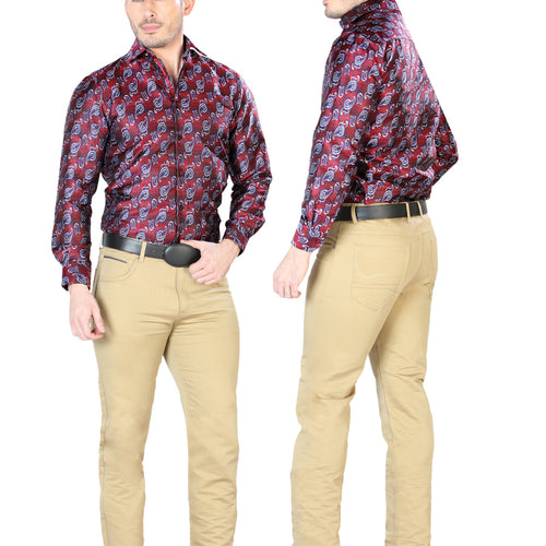 Pantalón de Mezclilla de Hombre El Señor de los Cielos FP-1208 en 97% Algodón 3% Spandex Color Khaki 42849