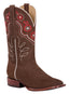 Bota Rodeo Dam-flr-5 Piel Bovino Nobuck Camellolo 42980