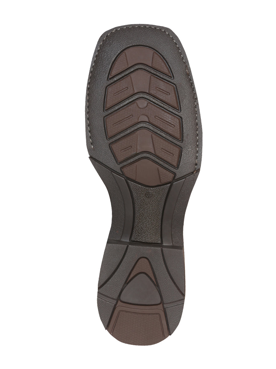 Bota Vaquera de Hombre El General Rodeo en Piel Bovino Crazy Color Negro 43002