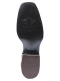 Bota Vaquera Rodeo Hombre El General Piel Crazy Bovino Tan - Modelo 43007
