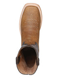 Bota Vaquera Rodeo Hombre El General Piel Floter Bovino Miel - Modelo 43009